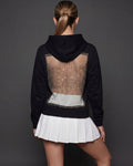 starlight mesh hoodie