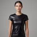Isabella Faux Leather Top